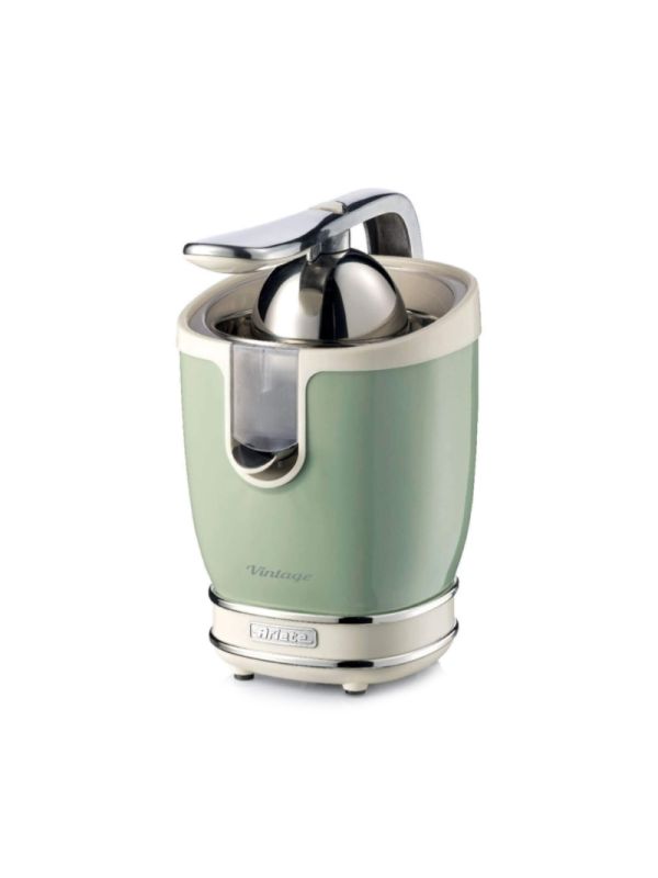 ARIETE SPREMIAGRUMI VINTAGE VERDE (0413/03) - CHASSIS IN METALLO - 2 CONI - MOTORE SILENZIOSO - 85W